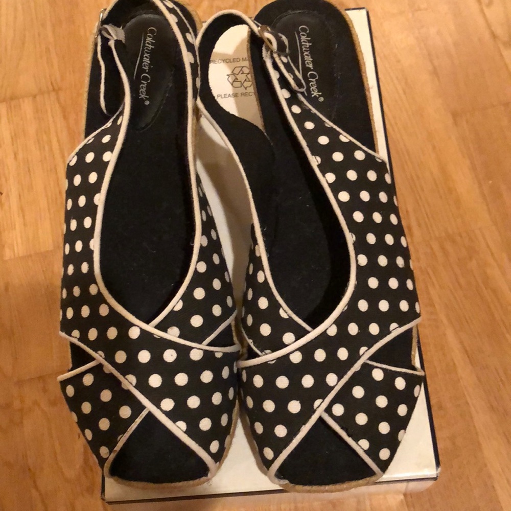 Coldwater Creek espadrilles